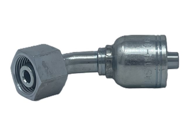 45FDINS7 - 45 Deg Female HEAVY - Maverick 7 Series Crimp Fitting